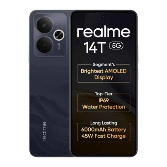 MOBILE-REALME-14T-5G LTE-8G-256GB RMX5078-OBSIDIAN BLACK – Smart Shop