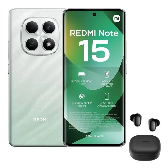 Xiaomi Redmi Note 15 4G 256GB 8GB | Dual SIM | Forest Green