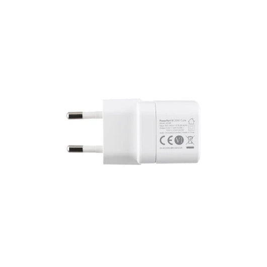 Anker PowerPort III Cube 20W Wall Charger PD Type-C Fast Charging A2149L23 - White.