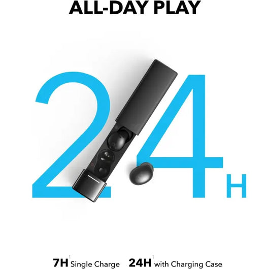 Anker Soundcore A30i Earbuds Ultra Smart Noise Cancelling , Elegant Lipstick Design, Black - A3958H11.
