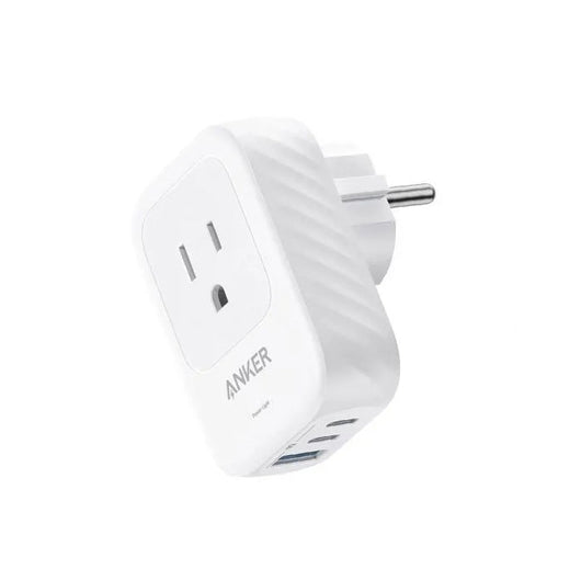 Anker-Travel Adapter - 5-in-1 White (A92A2321).