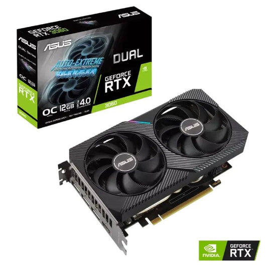 ASUS Dual GeForce RTX™ 3060 V2 OC Edition 12GB GDDR6 Graphic Card 