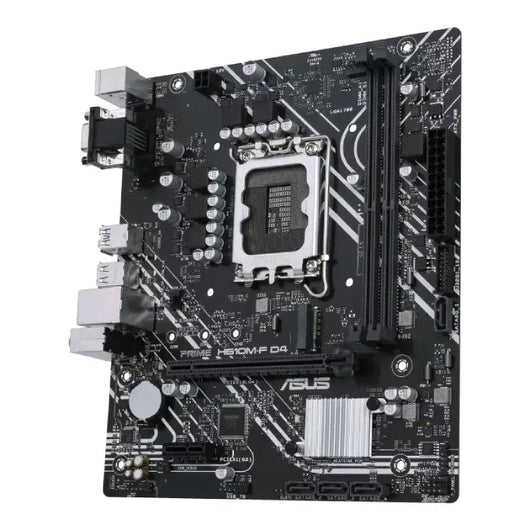 ASUS PRIME H610M-F D4 R2.0 LGA Motherboard– PCIe 4.0 – -USB 5Gbps Ports - 90MB1H70-M0EAY0.