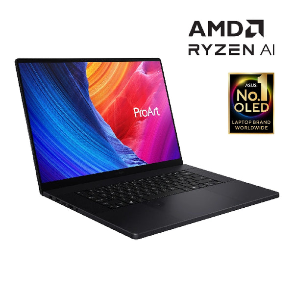 Asus ProArt P16 H7606WI-ME058W Laptop AMD Ryzen AI 9 HX Nano Black 90NB1421-M00830.