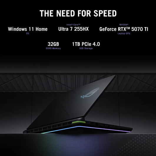 Asus ROG Strix G16 G615LR-RV052W Gaming Laptop Intel Core Ultra 7 90NR0LR2-M00200