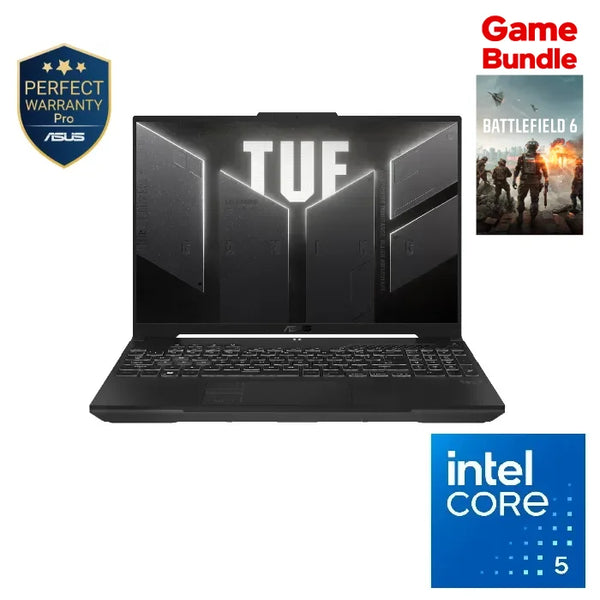 LAPTOP-ASUS-TUF Gaming F16-FX607VJ-RL805W-Core 5 210H -8G-512G.SSD-NVIDIA® GeForce RTX™ 3050-16-Inch FHD (1920 x 1200) 144Hz IPS-WIN11-MECHA GRAY /90NR0MZ6-M000R0