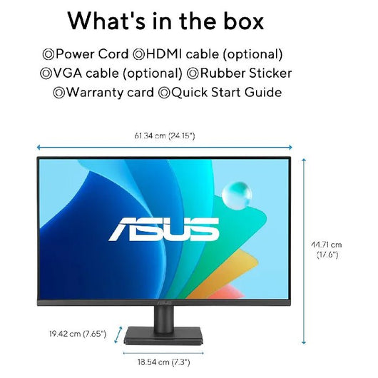 ASUS VA279HG Gaming Monitor 27-inch IPS Full HD 120Hz.