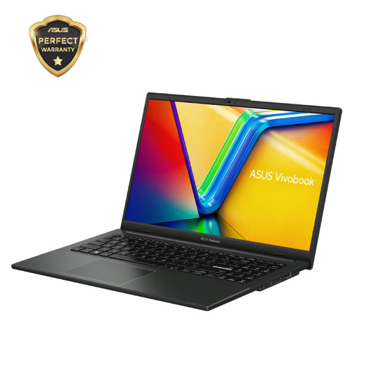 ASUS Vivobook Go 15 E1504GA-NJ606W Laptop, Intel Ci3-N305, 4GB RAM, 256GB SSD, Intel UHD Graphics, 15.6" FHD, Win11, Mixed Black - 90NB0ZT2-M01110.