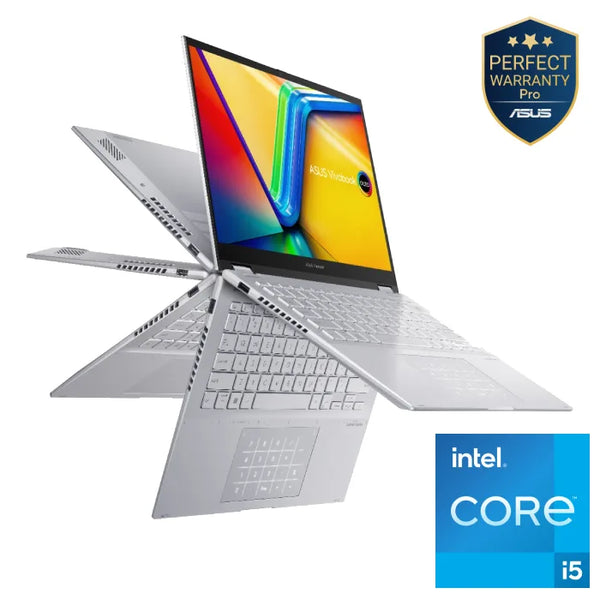 Asus Vivobook S14 Flip TP3402VA-LZ065W Laptop Silver 90NB10W2-M00ST0.