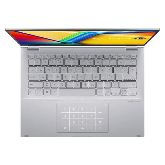 Asus Vivobook S14 Flip TP3402VA-LZ065W Laptop Silver 90NB10W2-M00ST0.