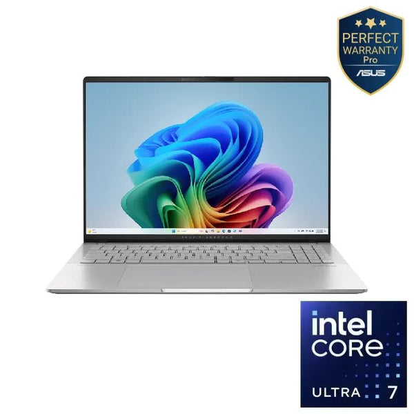 ASUS Vivobook S16 S3607CA - SH070W Laptop Intel Core Ultra 7 255H Silver 90NB16I1 - M00610 - Smart Shop