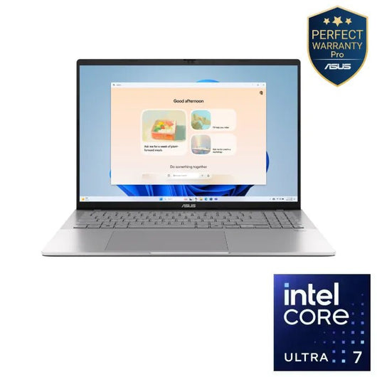 ASUS Vivobook S16 S3607CA - SH070W Laptop Intel Core Ultra 7 255H Silver 90NB16I1 - M00610 - Smart Shop