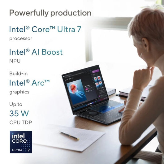 ASUS Zenbook DUO UX8406MA-OLEDI7IG Laptop Gray 90NB12U1-M003F0.