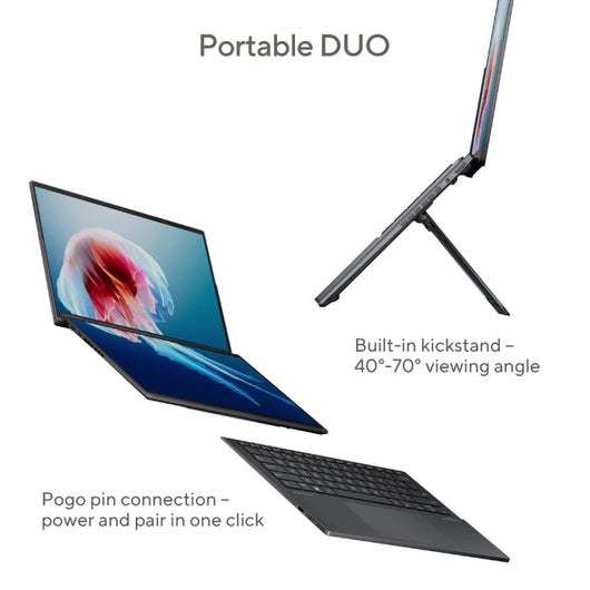 ASUS Zenbook DUO UX8406MA-PZ073W Laptop Gray 90NB12U1-M002N0.