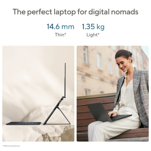 ASUS Zenbook DUO UX8406MA-PZ073W Laptop Gray 90NB12U1-M002N0.