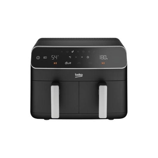 Air Fryer-Beko-ExpertFry-Dual Zone-Digital- 8.5 Liter-2400 Watt-Black-1Yrs / FRL 5388 B.