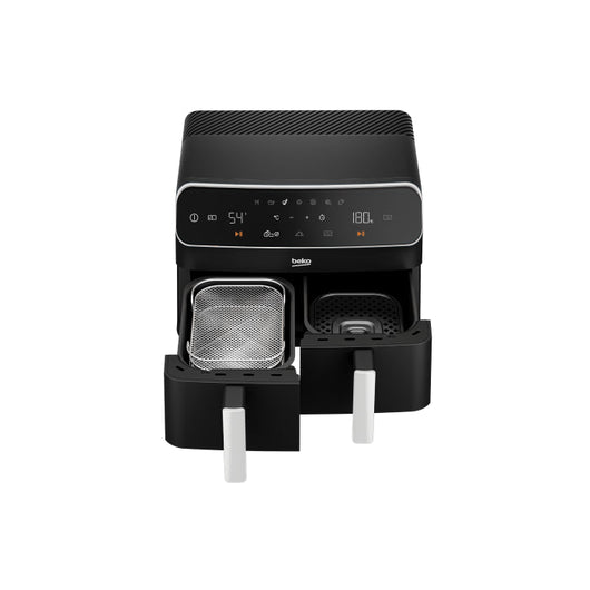 Air Fryer-Beko-ExpertFry-Dual Zone-Digital- 8.5 Liter-2400 Watt-Black-1Yrs / FRL 5388 B.