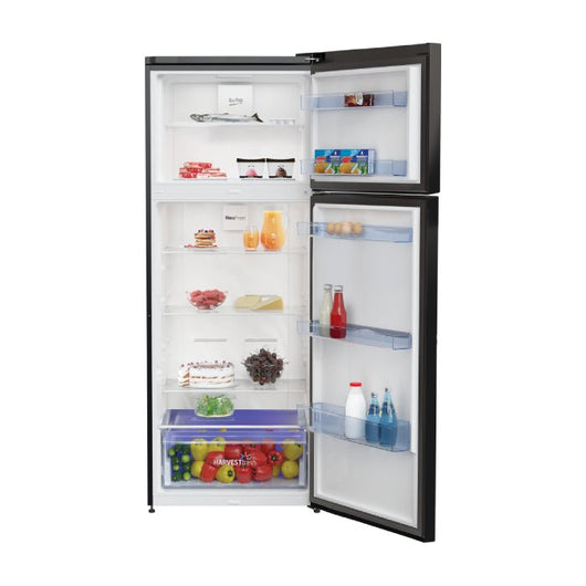 Refrigerator-Beko-No Frost-408 Liters-2 Doors-Black-Turky-5Yrs / RDNE448M20B.
