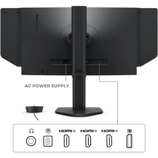 BenQ ZOWIE XL2566X+ eSports Gaming Monitor, 24 inch, 400 Hz, Fast TN, DyAc 2, XL Setting to Share, 1080p, 3 Years Warranty.