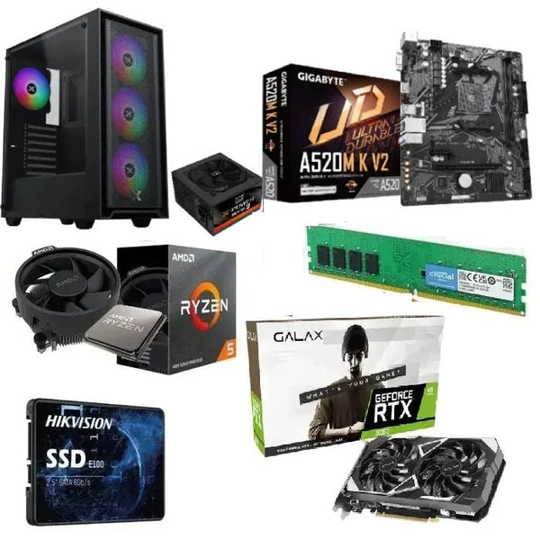 Gaming PC AMD Ryzen 5 4500 