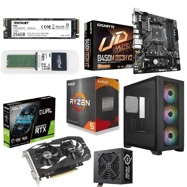 Gaming PC AMD Ryzen 5 5500