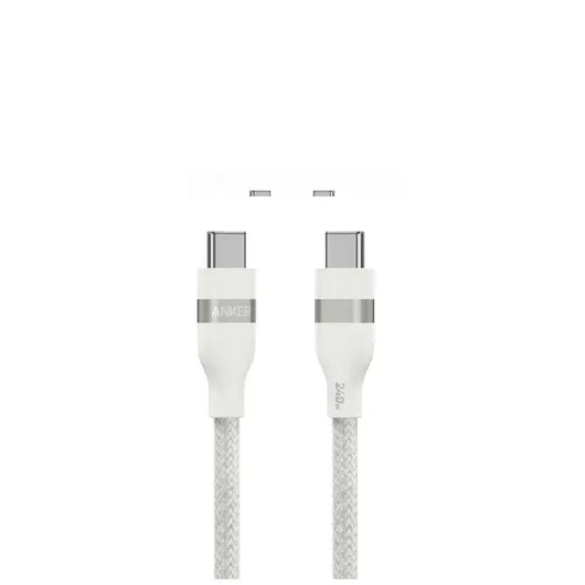 Cable-Anker-USB-C to USB-C (6 ft-240W-Upcycled-)-WHITE (A82E2H22 ).