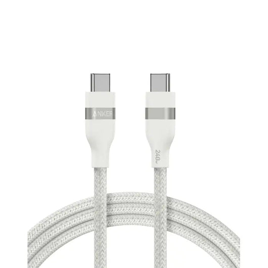 Cable-Anker-USB-C to USB-C (6 ft-240W-Upcycled-)-WHITE (A82E2H22 ).