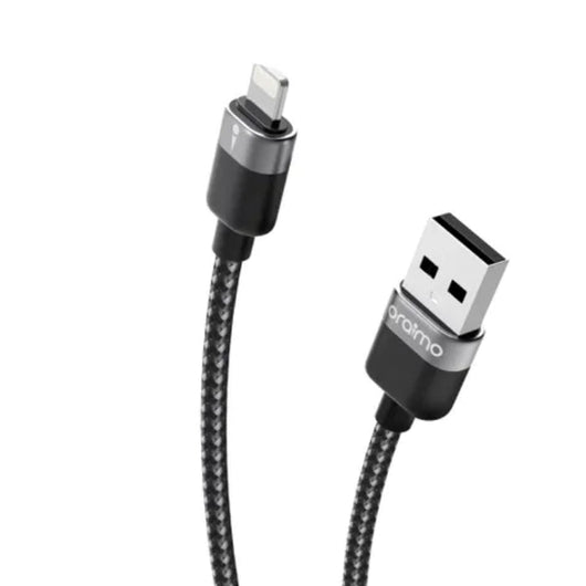 CABLE-ORAIMO-LIGHTNING-OCD-L72-2A-1M-Solid Line-BLACK / 4895180768972.