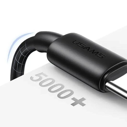 CABLE-USAMS-USB A-TYPE C-3A-1M-BLACK / SJ708US801.