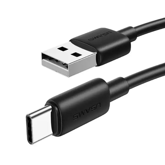 CABLE-USAMS-USB A-TYPE C-3A-1M-BLACK / SJ708US801.