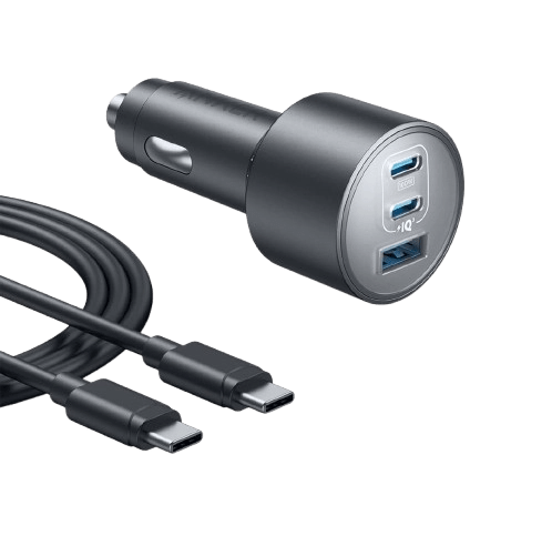 Car Charger-Anker-Nano-167.5W 3 Ports-Black / B2737HA1.