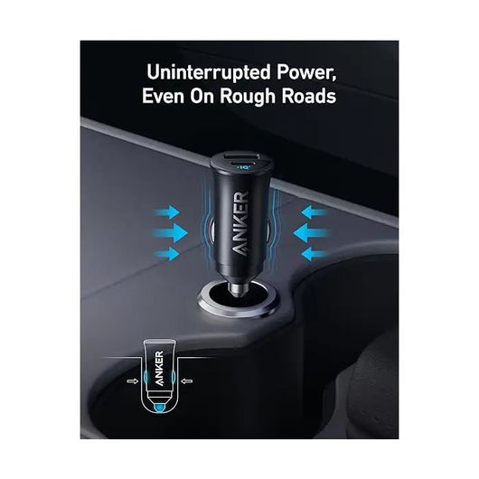 Car Charger-ANKER-USB-C-30W -2 ports-Black / A2741h11.