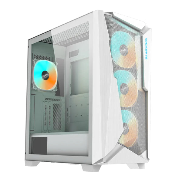 CASE-GIGABYTE-GAMING-GLASS-C301-V2-MID TOWER-ATX-CASE-GPU-400MM-WHITE.