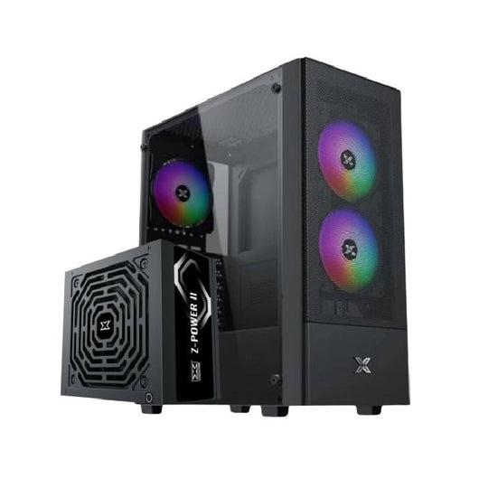 CASE-XIGMATEK-HERO-AIR-FRGB + Z-POWER-Z750-600W-MID TOWER / EN43901.