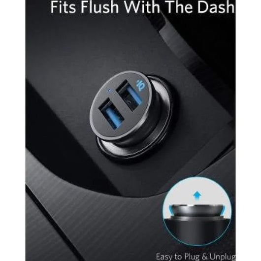 CHARGER-CAR-ANKER-24 W-ALLOY-BLACK(A2727H12).