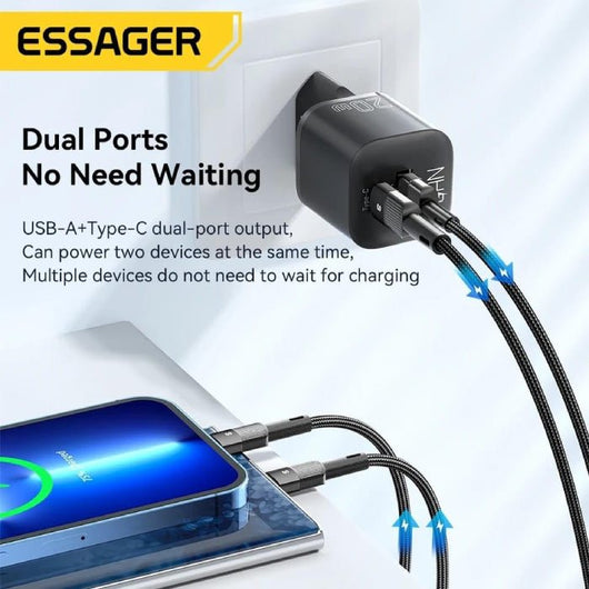 CHARGER-ESSAGER-TYPC TO TYPC-EHMB2-WETT2-T-20W - 14 Day Warranty.