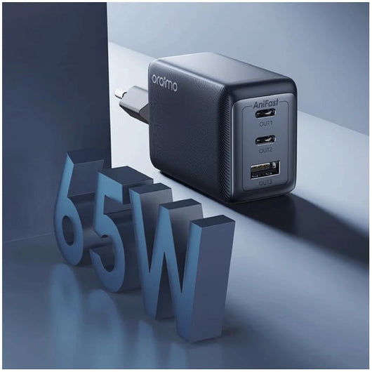 CHARGER-ORAIMO-EU-OCW-E111T-65W-Fast Charging-BLACK / 4894947024139.