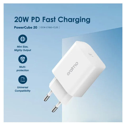 CHARGER-ORAIMO-KIT-EU OCW-E106S+CL55-20W-WHITE / 4894947007323.