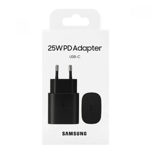 CHARGER-SAMSUNG-TRAVEL-ADAPTER -25W-PD-USB-C-BLACK - GIFT.