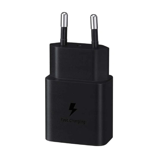 CHARGER-SAMSUNG-TRAVEL-ADAPTER -EP-T1510-PD-15W-COMPACT-USB C PORT-3A-BLACK / EP-T1510XNBEGWW.