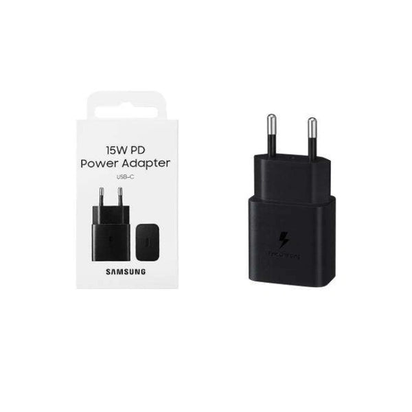 CHARGER-SAMSUNG-TRAVEL-ADAPTER -EP-T1510-PD-15W-COMPACT-USB C PORT-3A-BLACK / EP-T1510XNBEGWW.