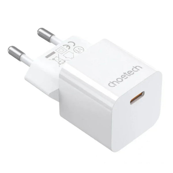 CHARGER-CHOETECH-MINI-TYPE C-PD20W-EU (CHT-PD5010-EU-WH) 
