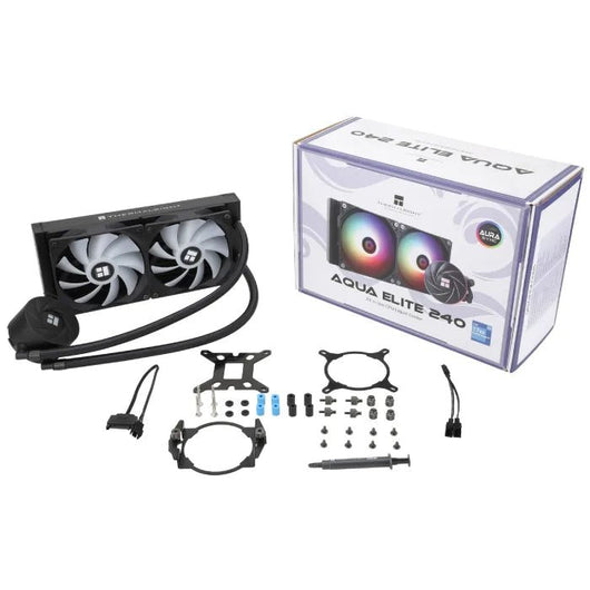 COOLER-THERMALRIGHT-AQUA-ELITE-240 Black 240mm-AIO-LIQUID-CPU-COOLER.