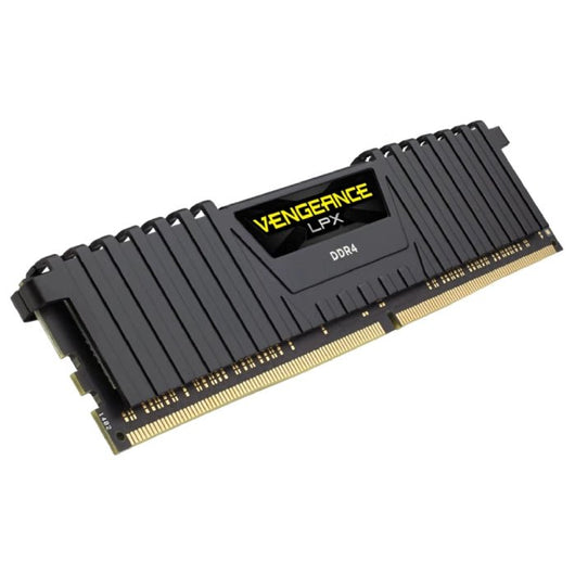 CORSAIR VENGEANCE® LPX 16GB (1 x 16GB) DDR4 DRAM 3600MHz C18 PC RAM Memory - Black.