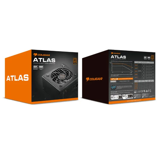 Cougar Atlas 750W PSU 80 Plus Bronze Power Supply.