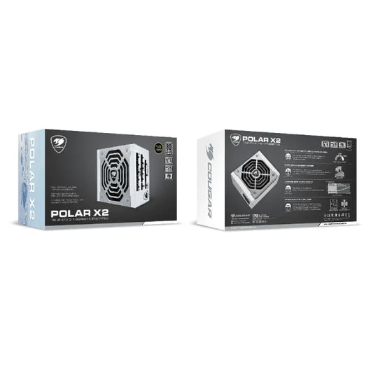 Cougar Polar X2 1200W 80 Plus Platinum Power Supply PCI express 5.0.