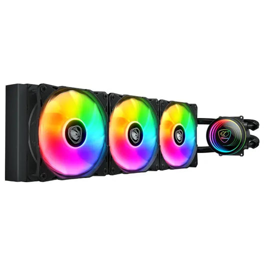 COUGAR Poseidon Elite ARGB 360 AIO Black Liquid Cooler.