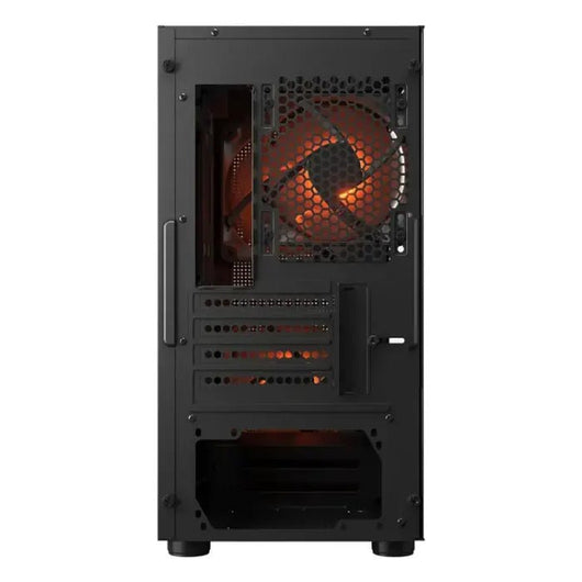 COUGAR UNIFACE MINI RGB Compact mini tower with tempered glass 3 ARGB fans + 600W PSU - Black.