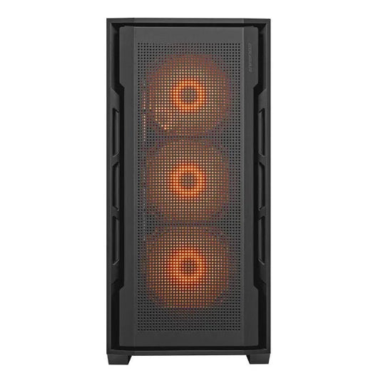 COUGAR UNIFACE RGB with 4 x ARGB Fans Mid Tower Gaming Case - Black.