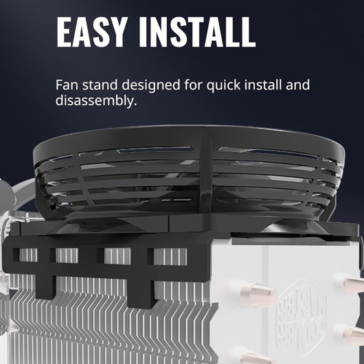 CPU-CI3-12100F-TREY (4 Core(4P)-8 Thread-12M Cache) + AIR COOLER-MASTER-HYPER-T20.